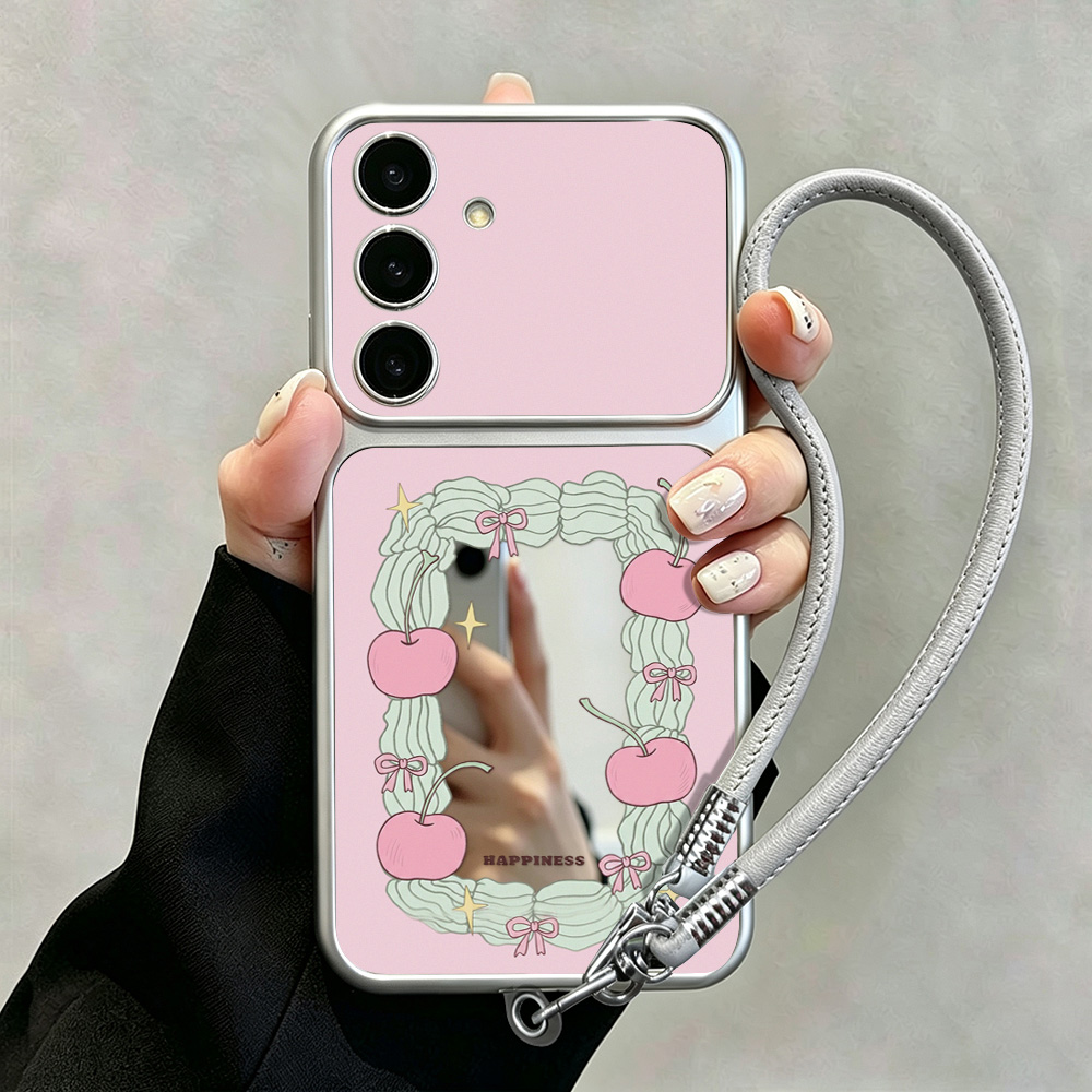 Phone Cases Galaxy A16 5G - เคสโทรศัพท์พร้อมกระจกแต่งหน้า สำหรับ Samsung S26 Ultra S25