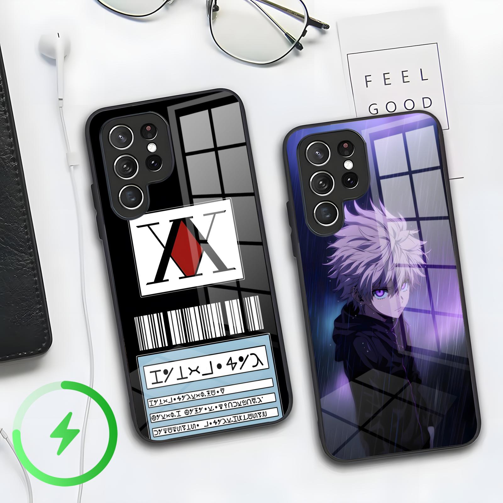 Phone Cases H&M - เคสโทรศัพท์ลายอนิเมะ H-Hunter K-Killua สำหรับ Samsung S26