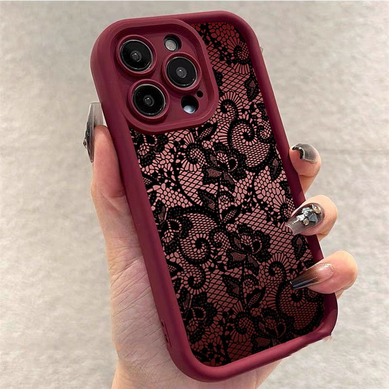 Phone Cases Xr Iphone - เคสโทรศัพท์ลายลูกไม้ดอกไม้สุดหรูสำหรับ iPhone 11 12 13 14