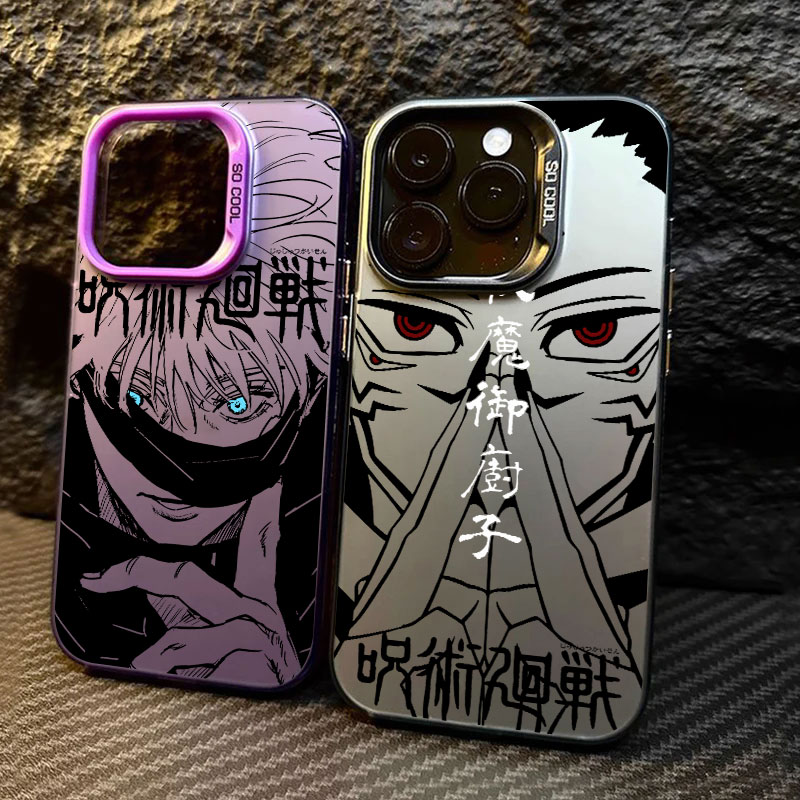 Phone Cases Jujutsu Kaisen - เคสโทรศัพท์ลายจูจุตสึ ไคเซ็น ซุคุนะ ซาโตรุ โกโจ สำหรับ