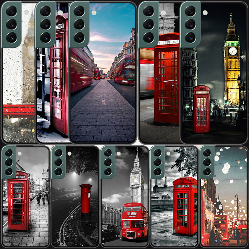 Phone Cases London - เคสโทรศัพท์ลอนดอนบัสอังกฤษสำหรับซัมซุงกาแล็คซี่ A12 A22 A32 A42 A52