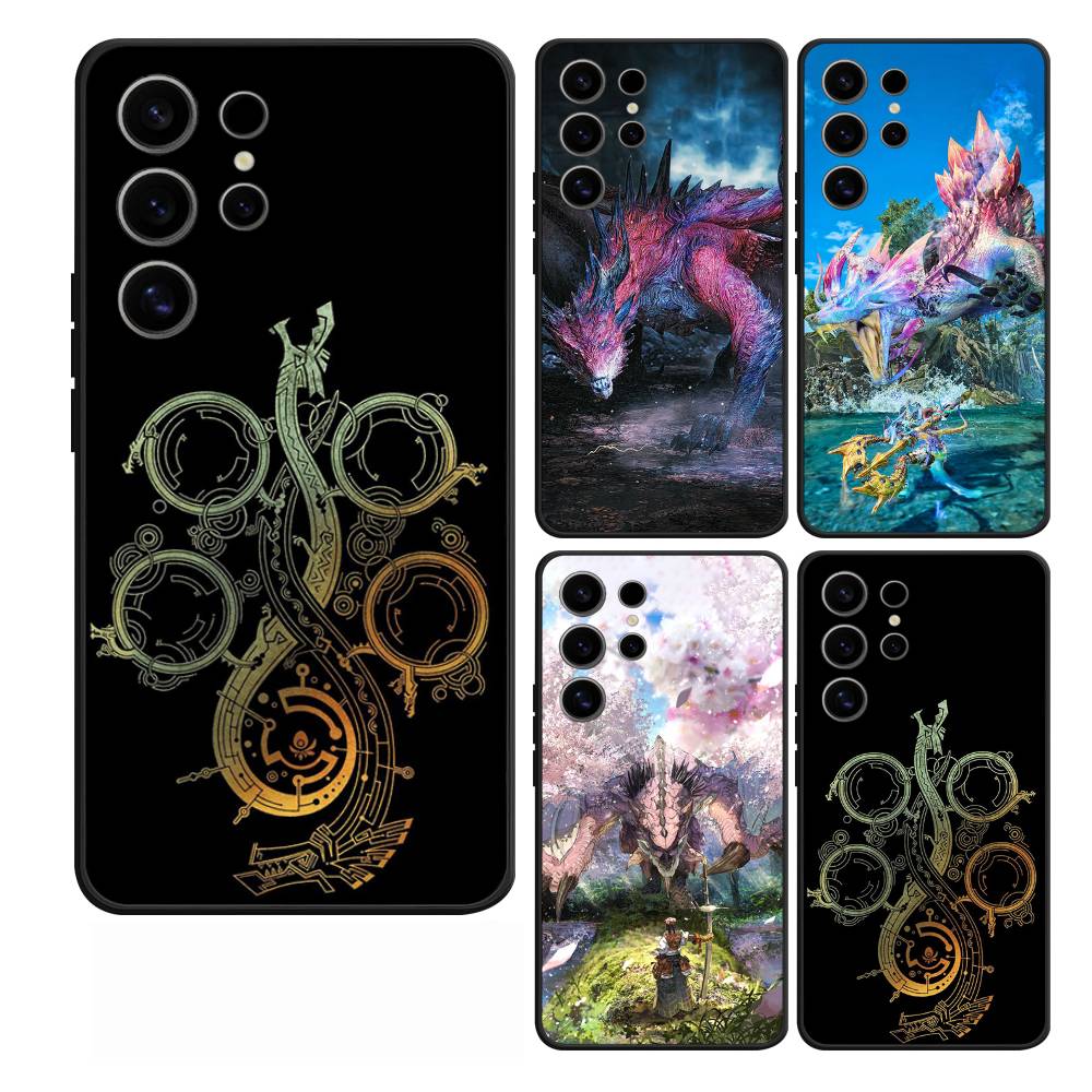 Phone Cases H&M - เคสเกม M-Monster H-Hunter สำหรับ Samsung Galaxy