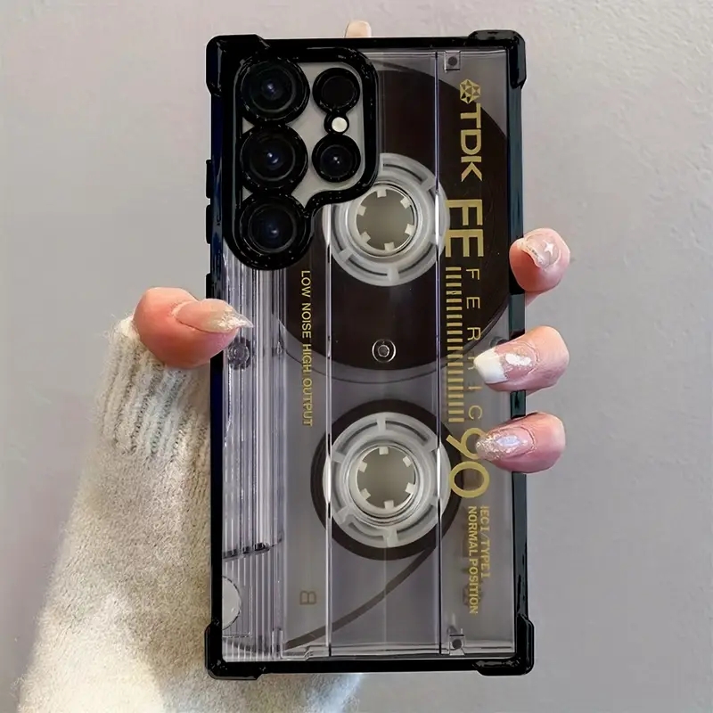 Phone Cases Galaxy A16 5G - เคสโทรศัพท์ลายเทปคาสเซ็ตแบบเรโทร สำหรับ Samsung Galaxy A56 A36