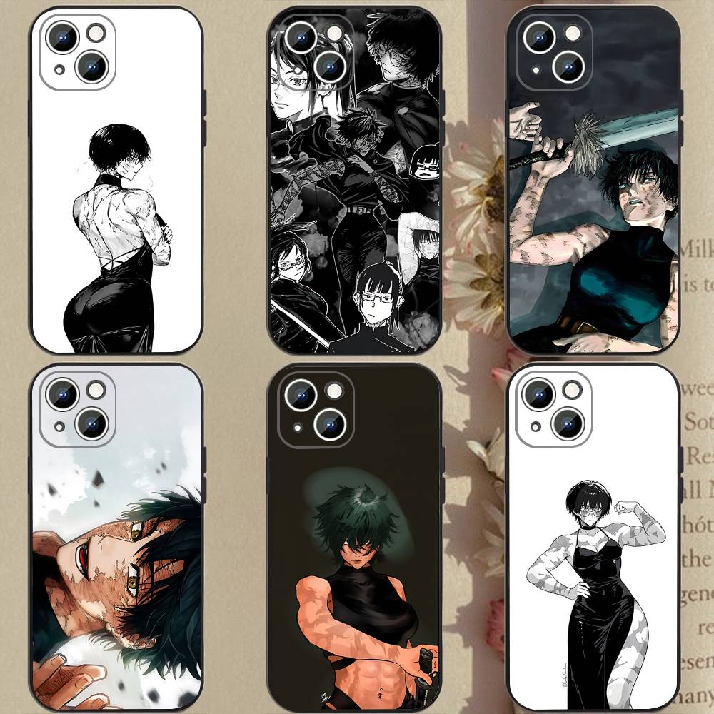 Phone Cases Jujutsu Kaisen - เคสโทรศัพท์ซิลิโคนนิ่มลายมาคิ เซ็นิน จากเรื่องจูจุสึไคเซ็น สำหรับ iPhone 17