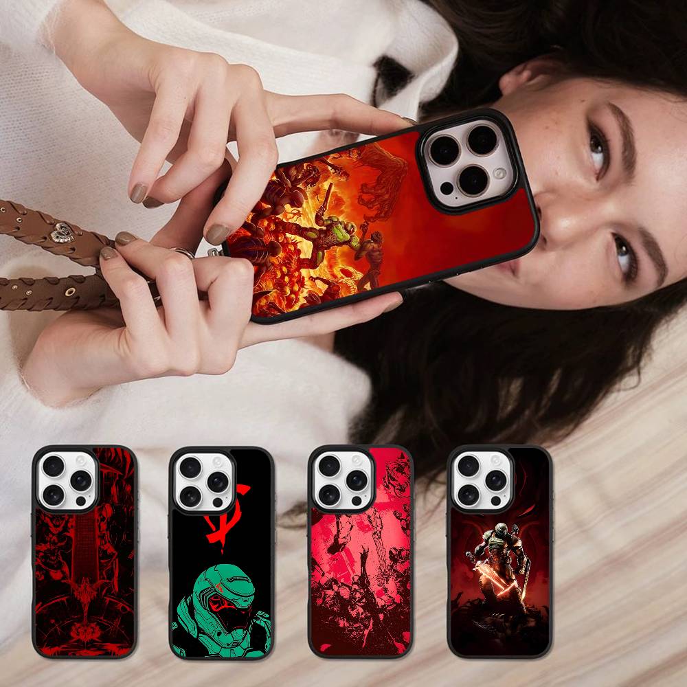 Phone Cases H&M - เกม H-DOOM Eternal-S สำหรับ iPhone เคสโทรศัพท์