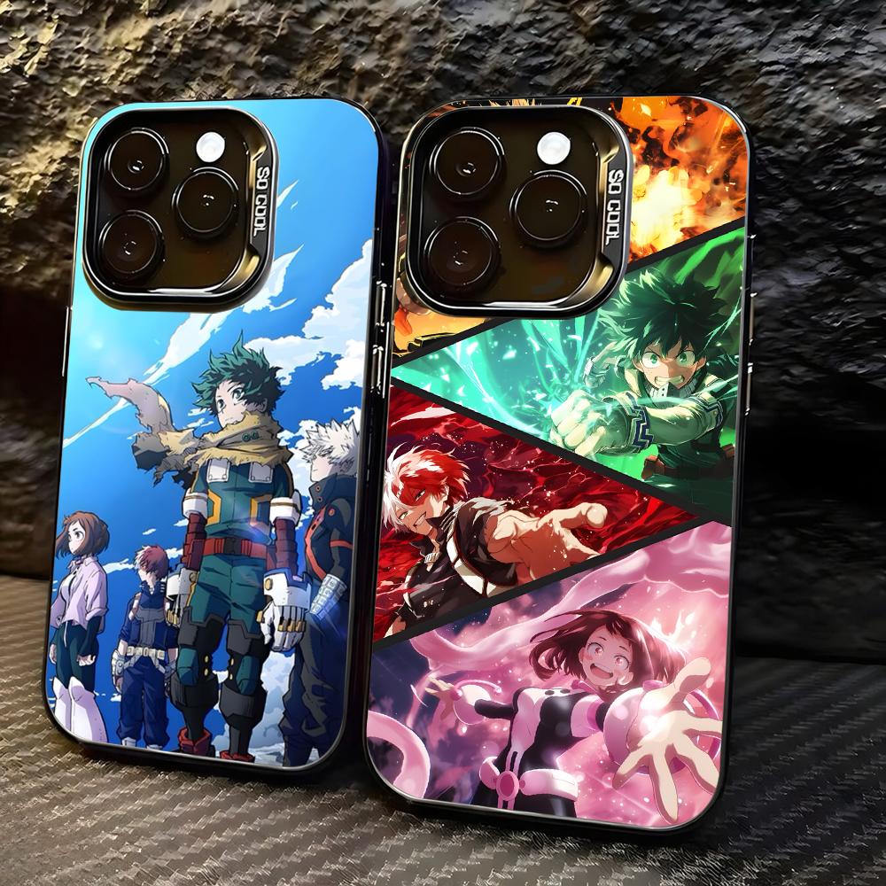Phone Cases For Iphone 16 - เคสโทรศัพท์อนิเมะสุดฮิต My Hero Academia สำหรับ iPhone