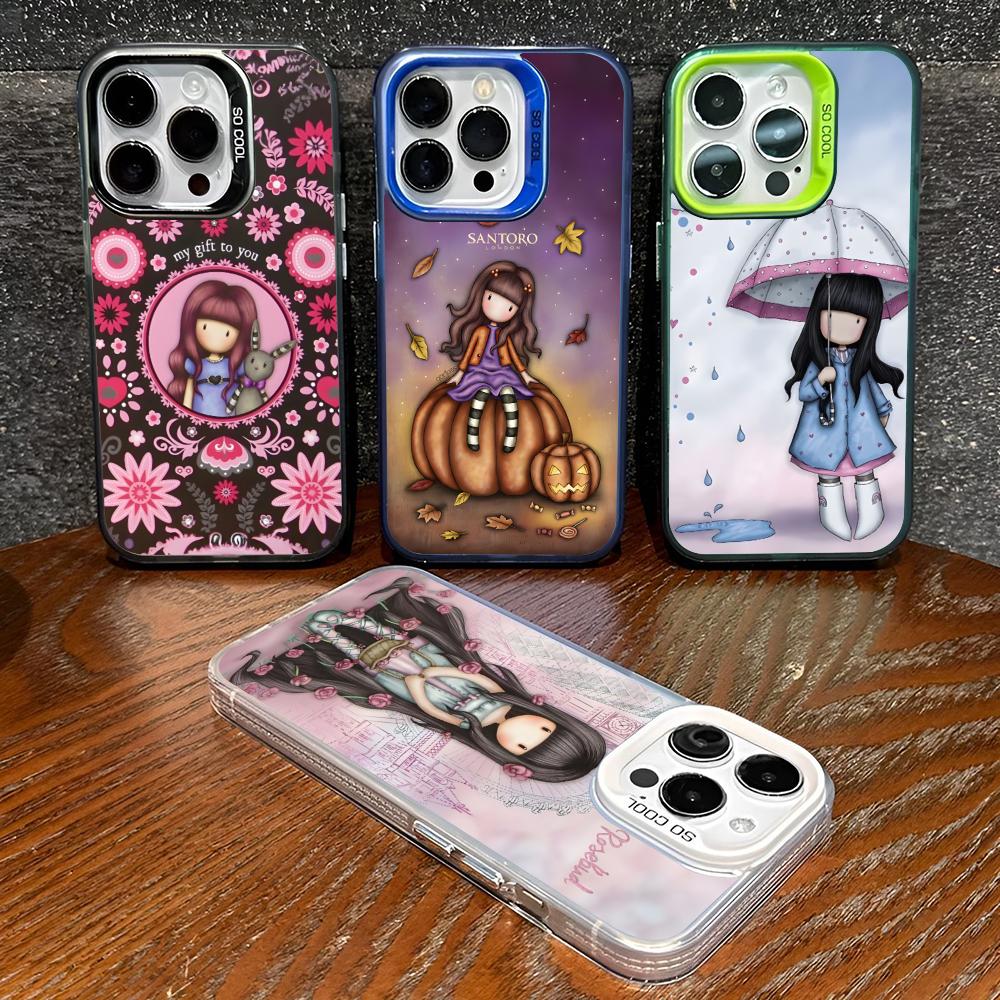 Phone Cases London - เคสโทรศัพท์ Santoro London Gorjuss สำหรับ iPhone
