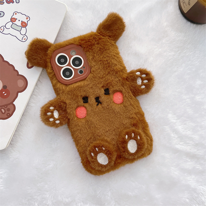 เคสโทรศัพท์คู่รักลายหมีการ์ตูน - Phone Cases For Iphone 16 บทวิจารณ์และราคา