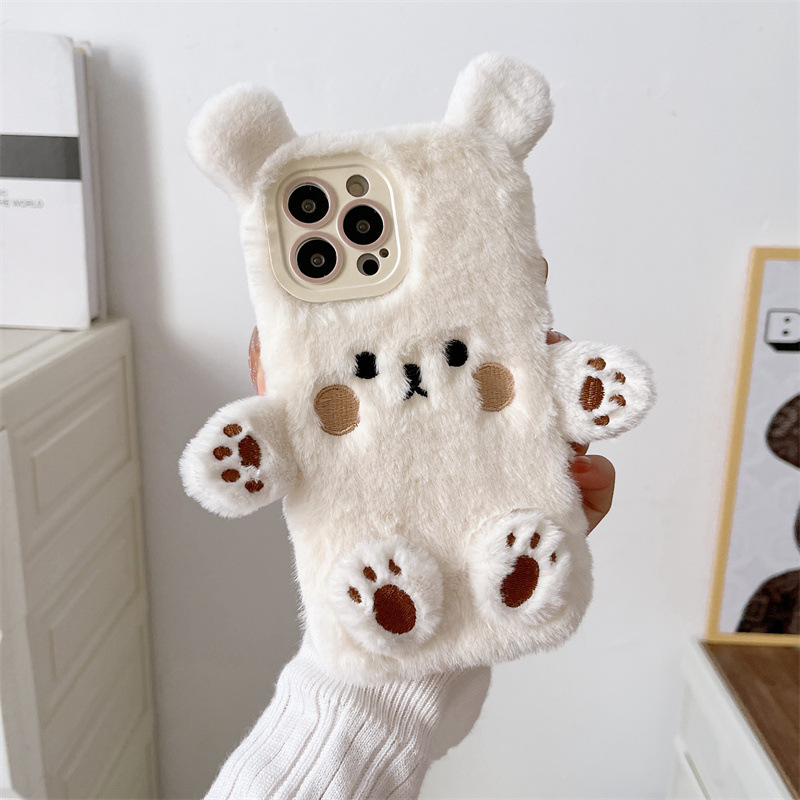 เคสโทรศัพท์คู่รักลายหมีการ์ตูน - Phone Cases For Iphone 16 บทวิจารณ์และราคา