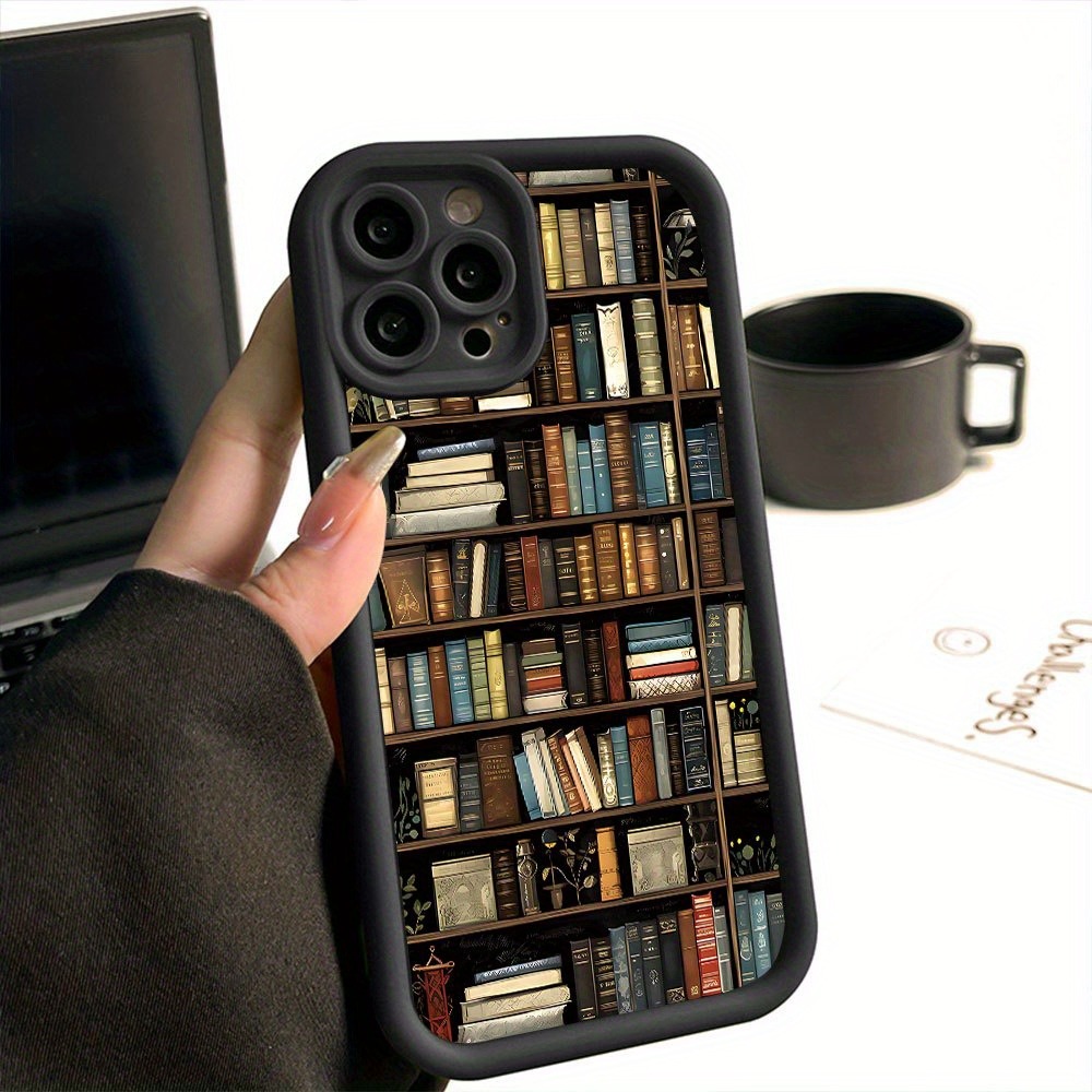 เคสโทรศัพท์ลายชั้นวางหนังสือสุ - Phone Cases For Iphone 16 บทวิจารณ์และราคา
