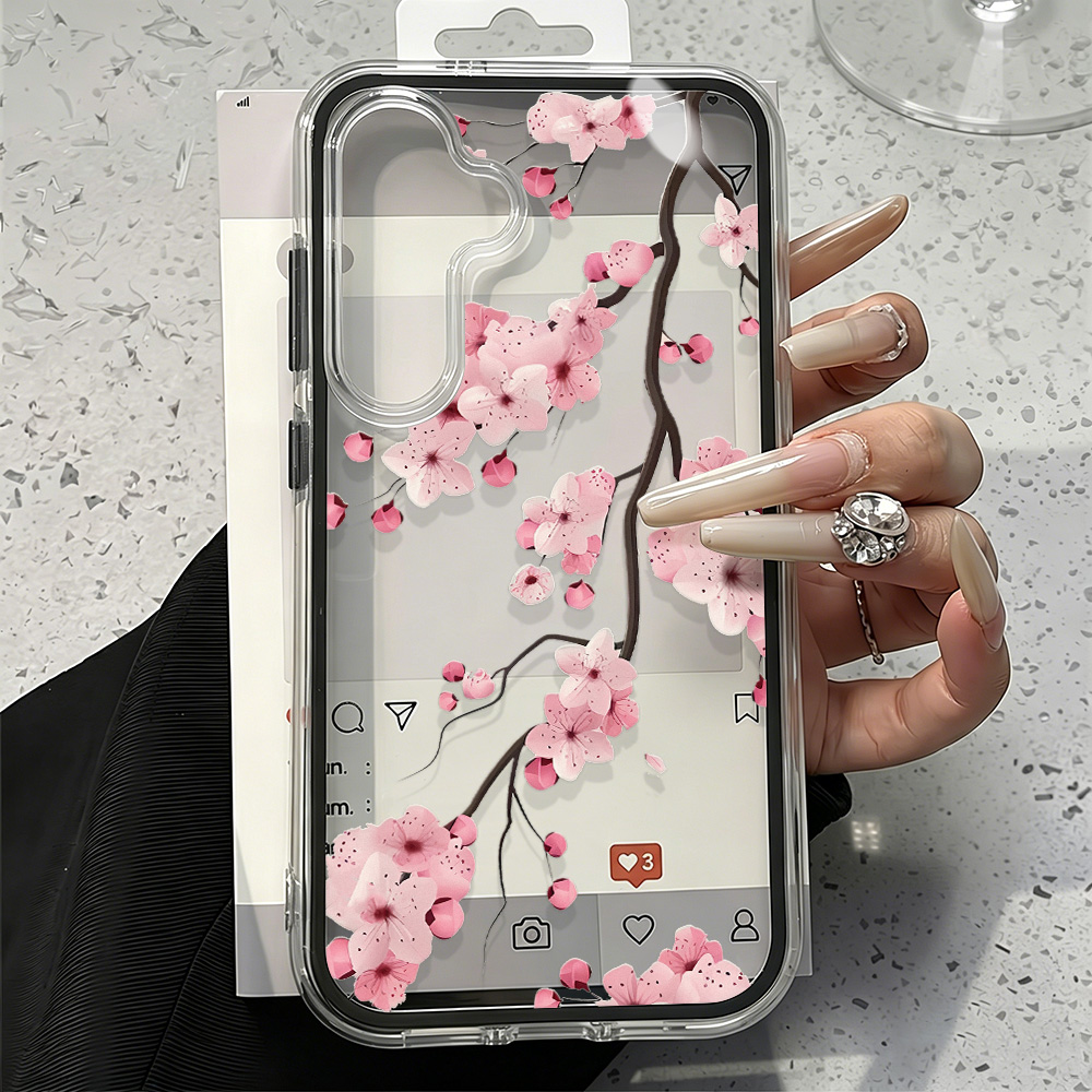 เคสโทรศัพท์ลายดอกพลัม 2in1 สำห - Phone Cases Galaxy A16 5G บทวิจารณ์และราคา