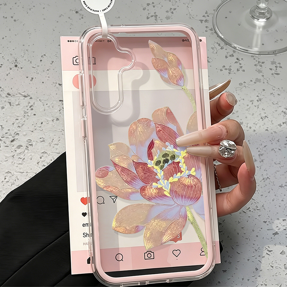 เคสโทรศัพท์ลายดอกพลัม 2in1 สำห - Phone Cases Galaxy A16 5G บทวิจารณ์และราคา
