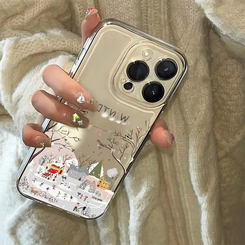 เคสโทรศัพท์ลายหิมะฤดูหนาวสวยงา - Phone Cases Galaxy A16 5G บทวิจารณ์และราคา