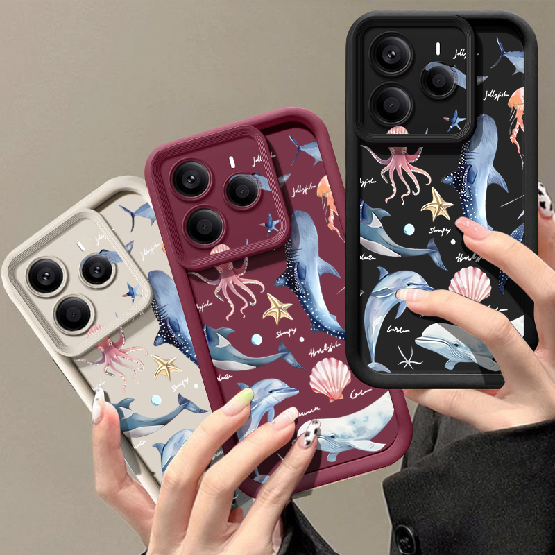 เคสโทรศัพท์ลายโลมาสุดน่ารัก สำ - Phone Cases Xiaomi 15 บทวิจารณ์และราคา