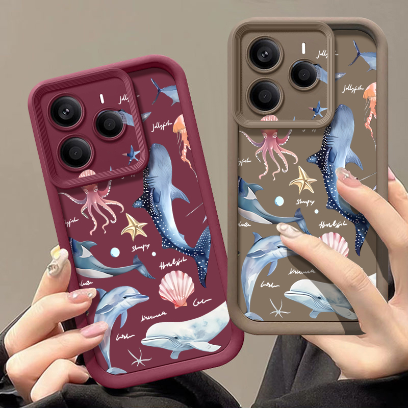 เคสโทรศัพท์ลายโลมาสุดน่ารัก สำ - Phone Cases Xiaomi 15 บทวิจารณ์และราคา