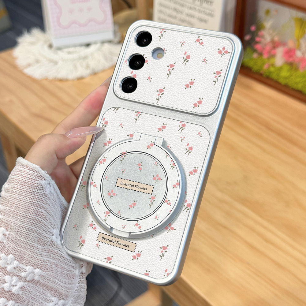 เคสโทรศัพท์ลายดอกไม้สีชมพูน่าร - Phone Cases Galaxy A16 5G บทวิจารณ์และราคา