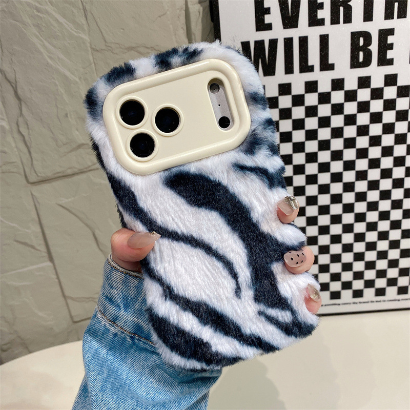 เคสโทรศัพท์ลายม้าลายหรูหรา ขนป - Phone Cases For Iphone 16 บทวิจารณ์และราคา