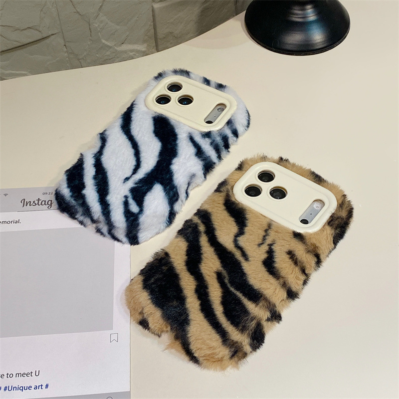 เคสโทรศัพท์ลายม้าลายหรูหรา ขนป - Phone Cases For Iphone 16 บทวิจารณ์และราคา