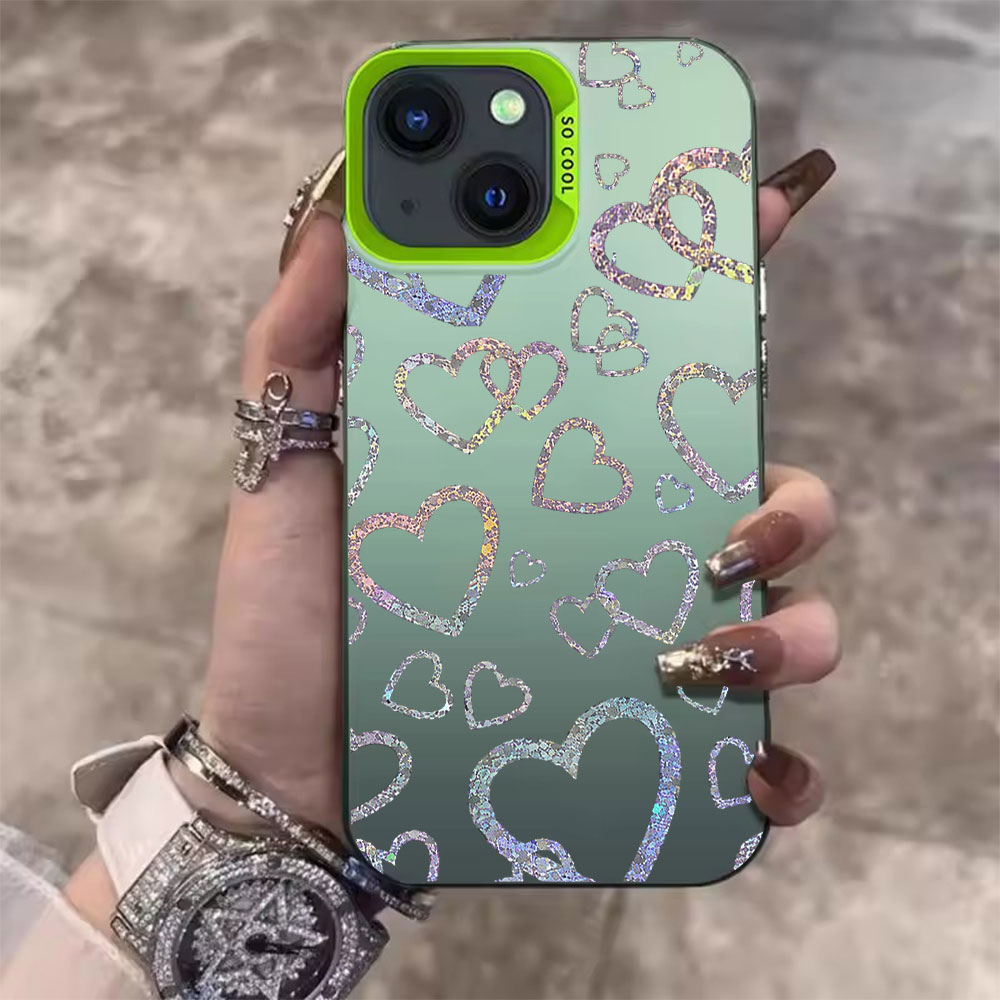 เคสลายหัวใจสีสันสดใส สำหรับ iP - Phone Cases For Iphone 16 บทวิจารณ์และราคา