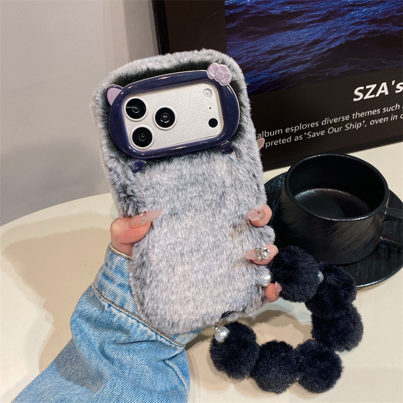 เคสโทรศัพท์ขนเฟอร์สีพื้นสุดหรู - Phone Cases For Iphone 16 บทวิจารณ์และราคา