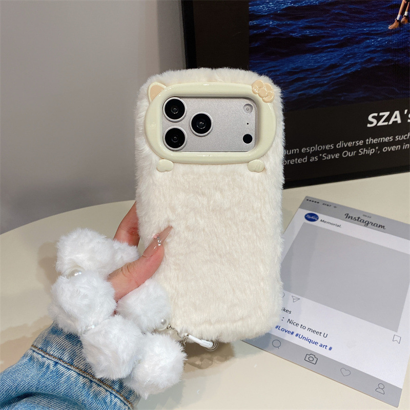 เคสโทรศัพท์ขนเฟอร์สีพื้นสุดหรู - Phone Cases For Iphone 16 บทวิจารณ์และราคา