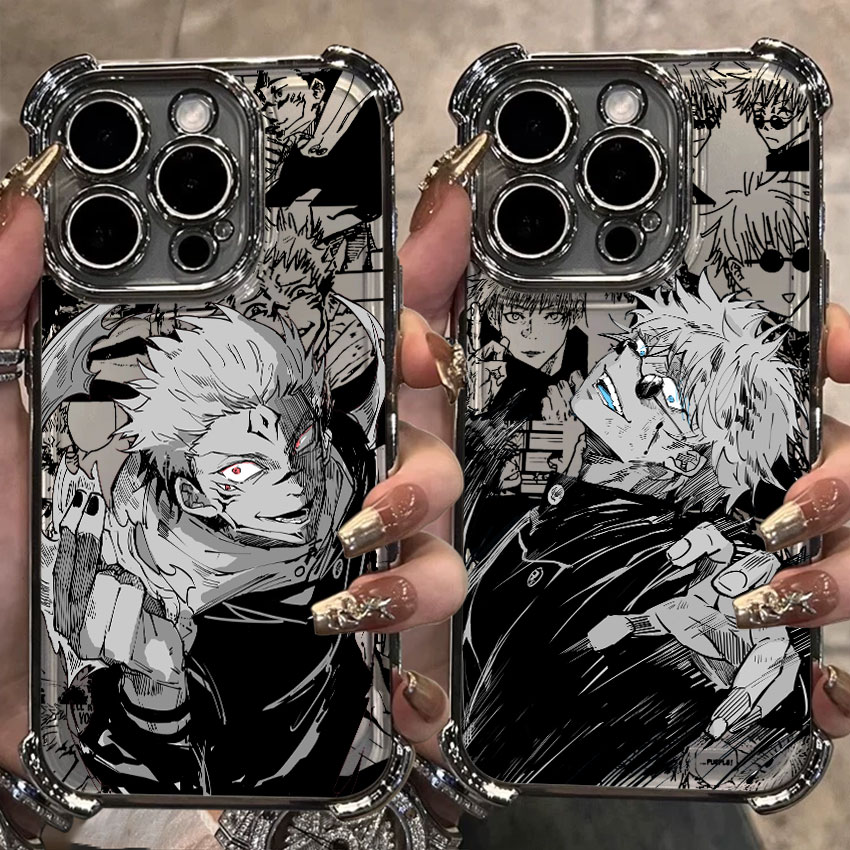 เคสใสลายอนิเมะ Jujutsu Kaisen  - Phone Cases Jujutsu Kaisen บทวิจารณ์และราคา