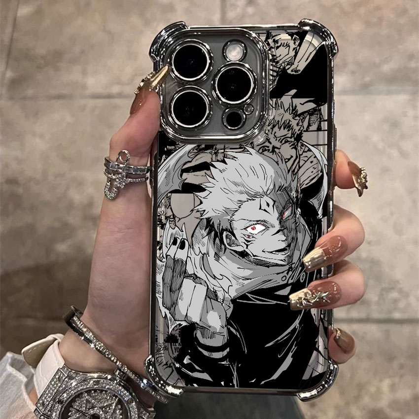 เคสใสลายอนิเมะ Jujutsu Kaisen  - Phone Cases Jujutsu Kaisen บทวิจารณ์และราคา