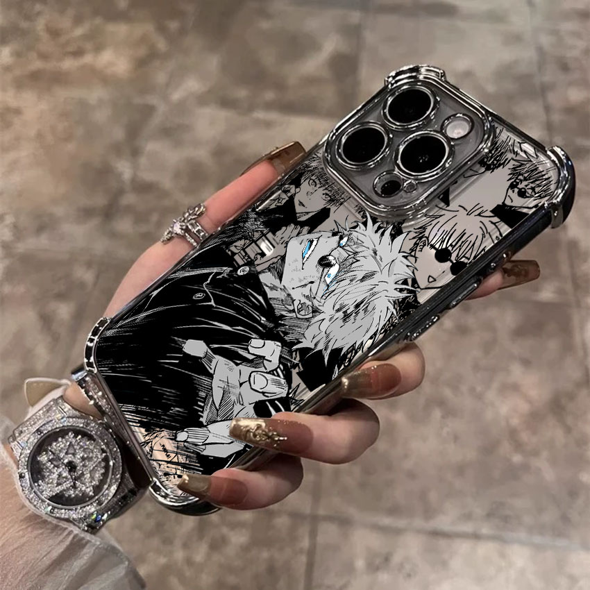 เคสใสลายอนิเมะ Jujutsu Kaisen  - Phone Cases Jujutsu Kaisen บทวิจารณ์และราคา