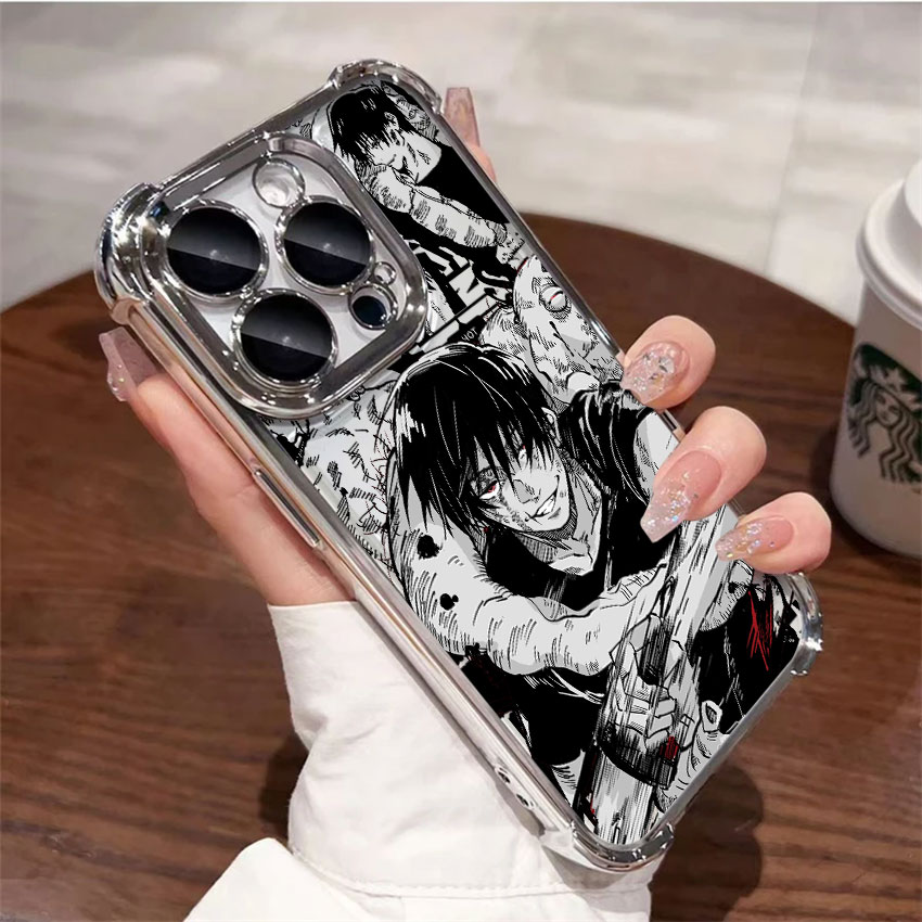 เคสใสลายอนิเมะ Jujutsu Kaisen  - Phone Cases Jujutsu Kaisen บทวิจารณ์และราคา
