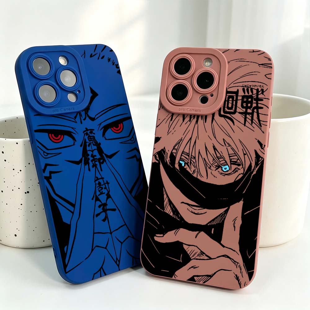 เคสซิลิโคนลายอนิเมะ Jujutsu Ka - Phone Cases Jujutsu Kaisen บทวิจารณ์และราคา