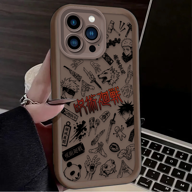 เคสโทรศัพท์ลายคอลลาจอนิเมะ Juj - Phone Cases Jujutsu Kaisen บทวิจารณ์และราคา