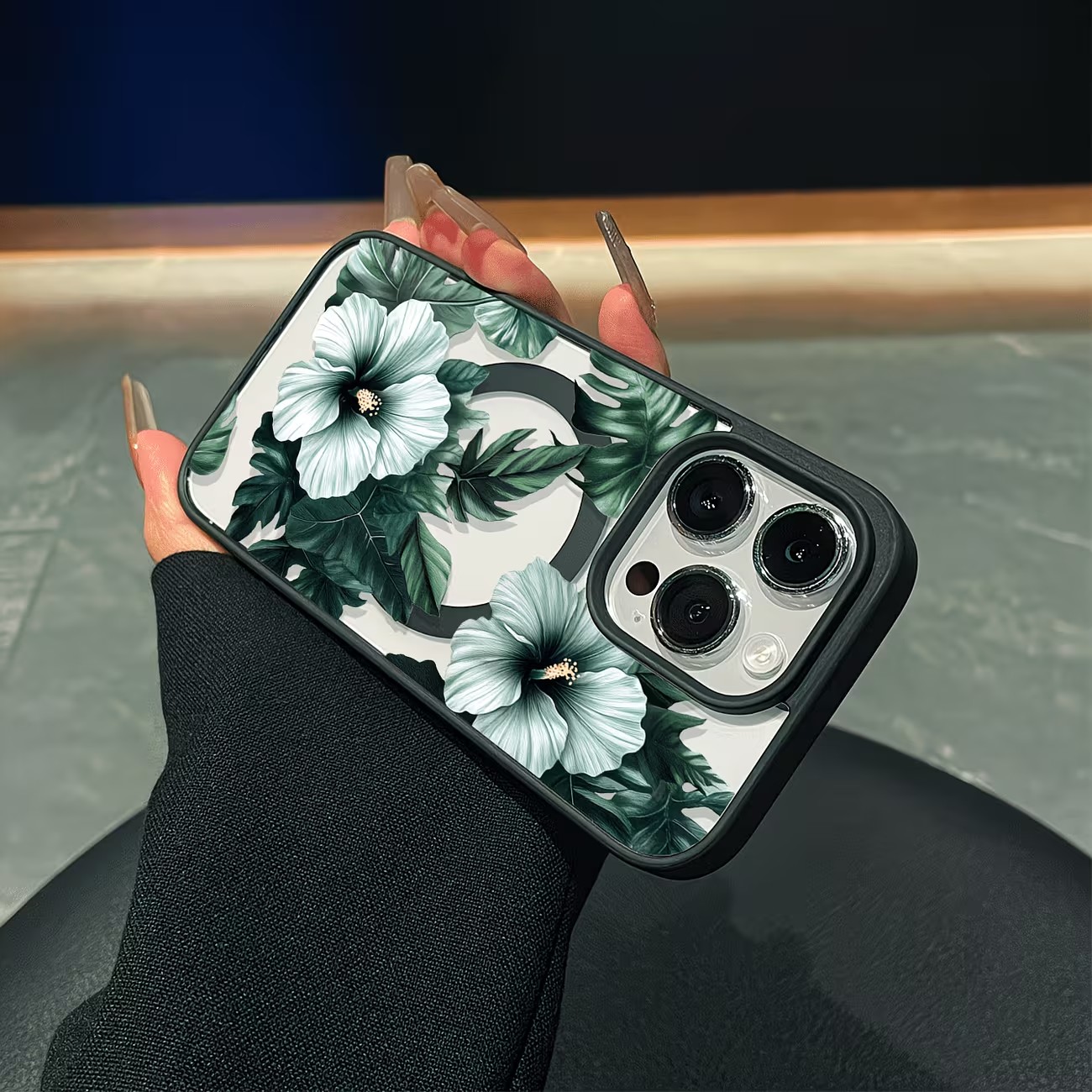 เคสโทรศัพท์ลายดอกไม้สีเขียวสำห - Phone Cases Xr Iphone บทวิจารณ์และราคา
